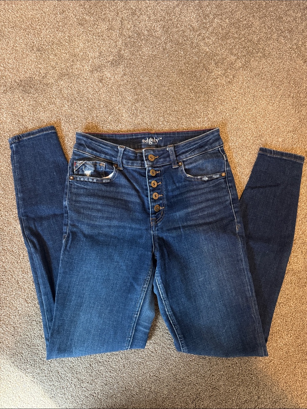 Edgely High Rise Super Skinny